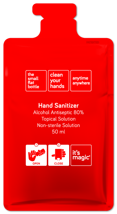 it’s magic – the small flat bottle